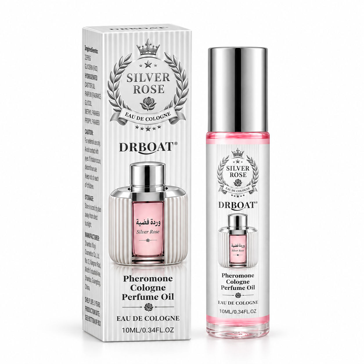 Silver Rose Roll-On Parfumolie - Perfume Fragrance Concentration recensie en prijs