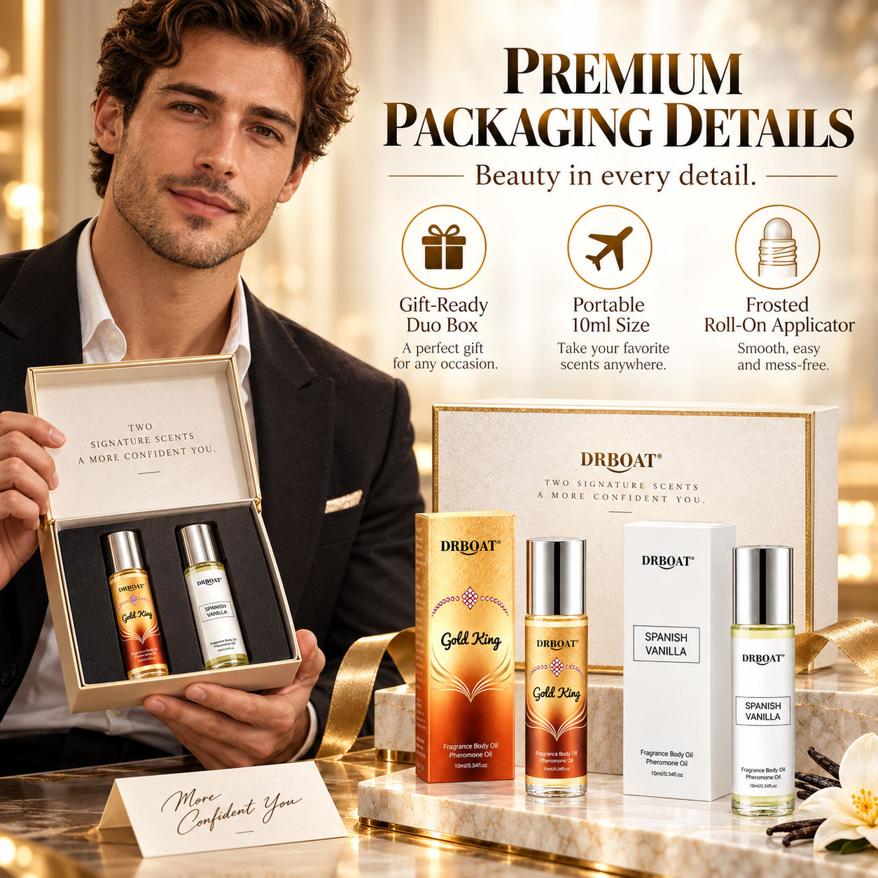Men Duo Roll-on Parfumolie Set - Perfume Fragrance Oil recensie en prijs